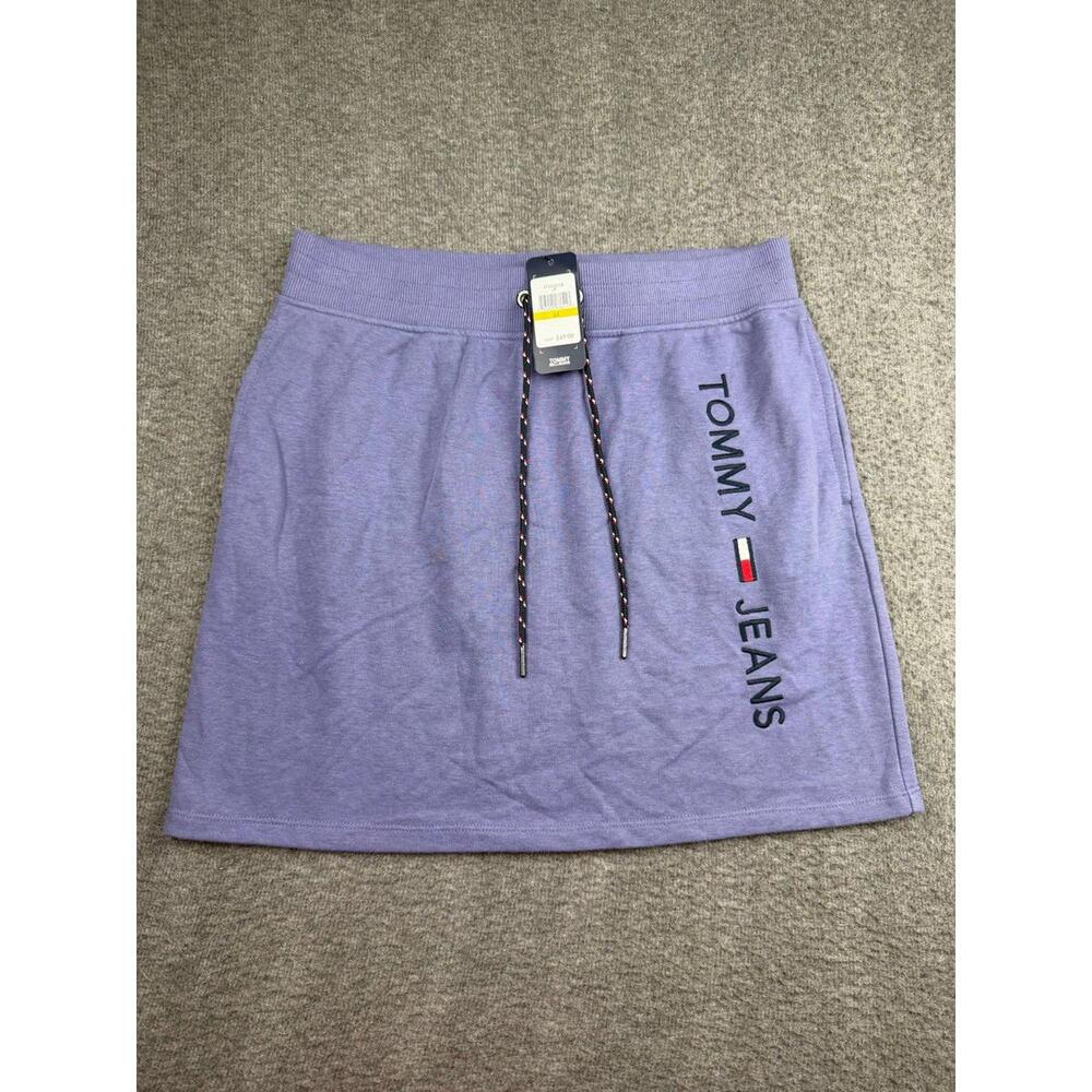 Tommy Jeans NEW Lavender Drawstring Skirt Size‎ Medium
